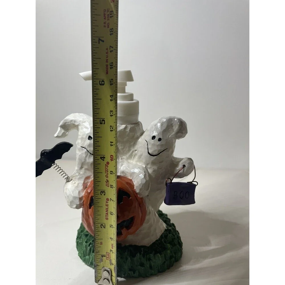 Pumpkin 🎃 Ghost 👻 Bathroom Soap Lotion Pump Dispenser - Celebrate Halloween